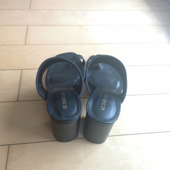 Le Chateau Block Heel Thong Slide - Picture 4 of 5